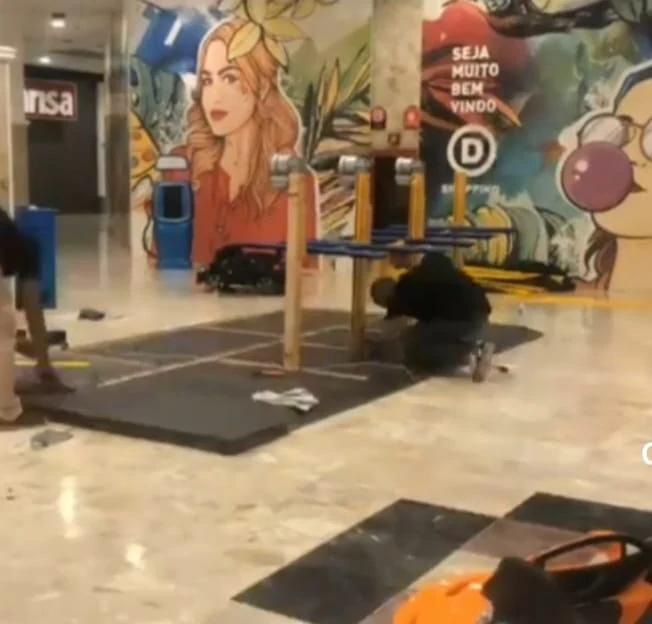 Implantação operacional de quiosque Dionelly