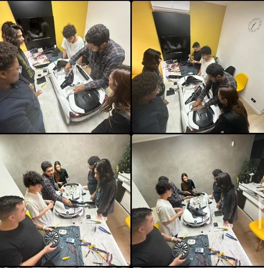 Treinamento da equipe Dionelly durante a preparação operacional