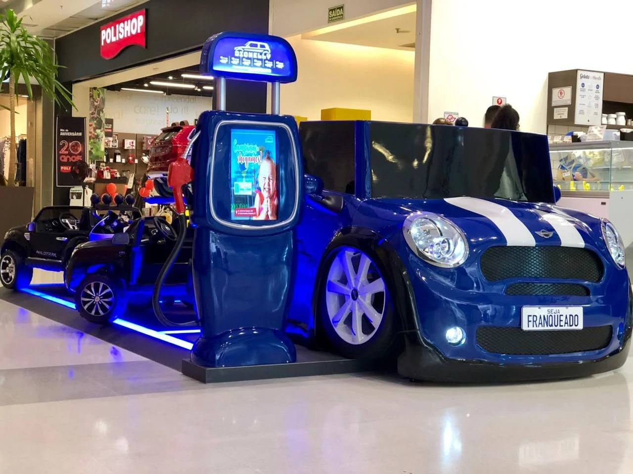 Operação Dionelly em shopping center